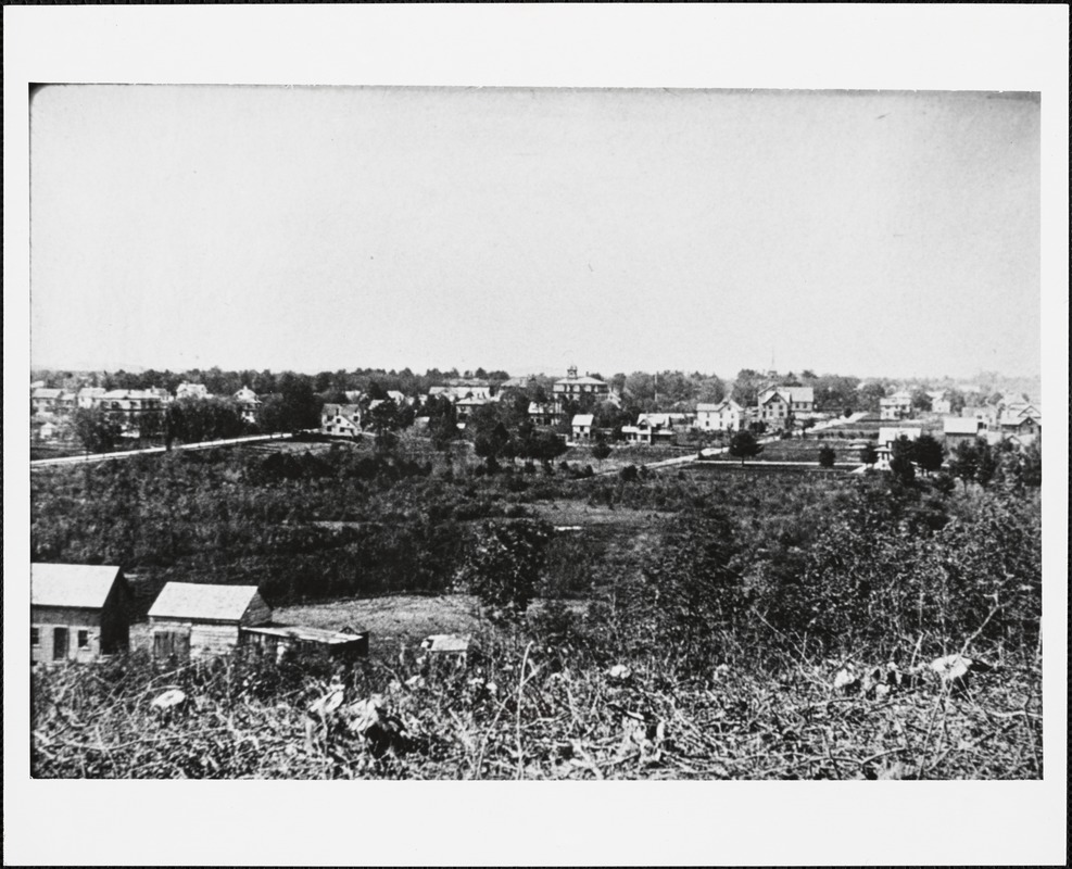 Needham, Mass. - looking north from Warren Street