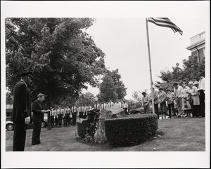 Memorial Day observances at Police Memorial