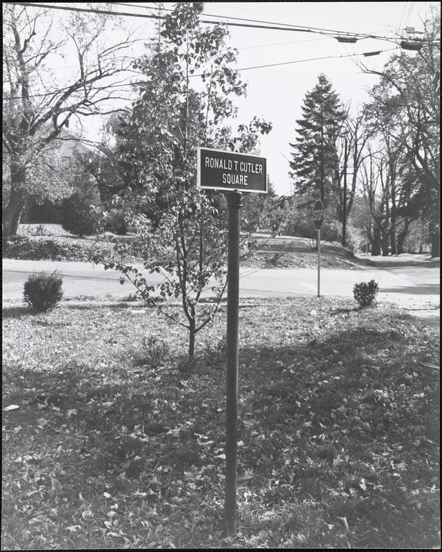 Ronald T. Cutler Square, late 1980s