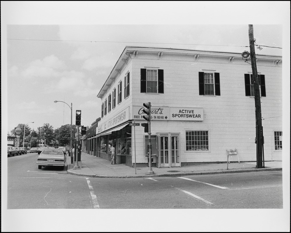 Calvert Building at Highland Avenue and West Street in Needham Heights