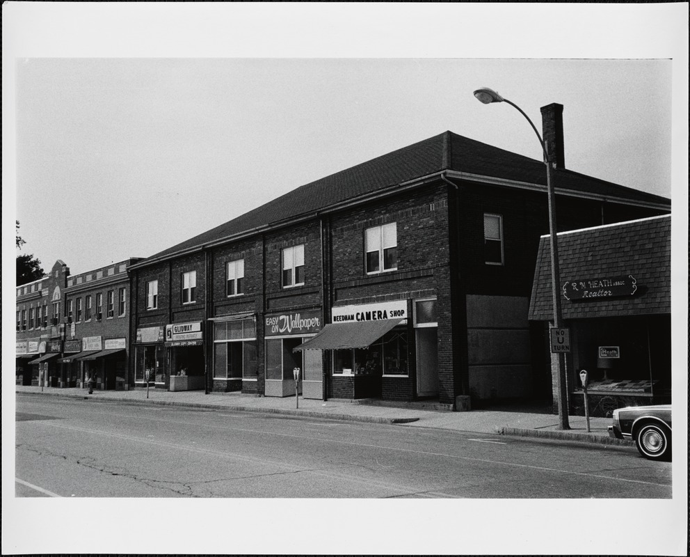 Stores on Great Plain Ave.