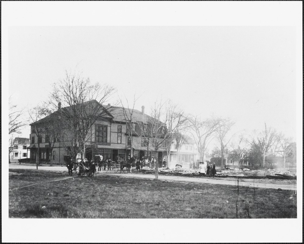 Odd Fellows Building ruins Digital Commonwealth