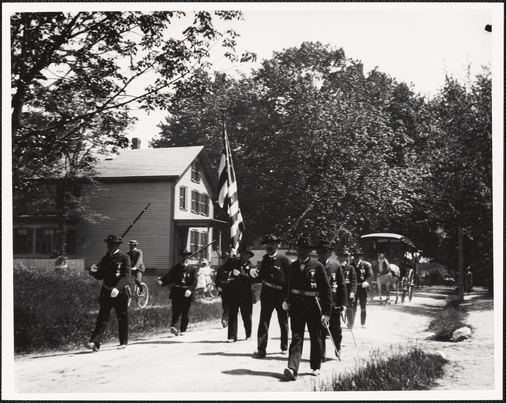 Civil War veterans parade