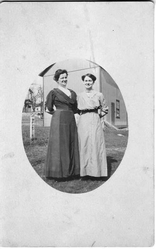 Mrs. Stanley Bennett and Florence Moore