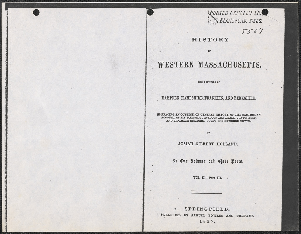 Belchertown, Massachusetts Digital Commonwealth