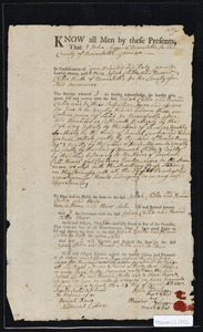 Deed of property in Barnstable sold to Josiah Childs and Edward Childs of Barnstable by John Logge of Barnstable