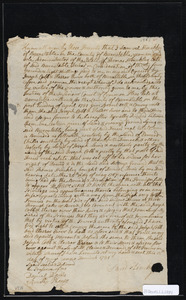 Deed of property in Barnstable sold to Joseph Cobb and Eleazer Ewer of Barnstable by Samuel Hinckley of Barnstable