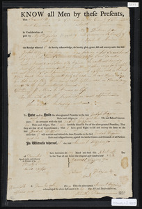 Deed of property in Brewster sold to Judah Higgins of Orleans by Samuel Higgins of Orleans
