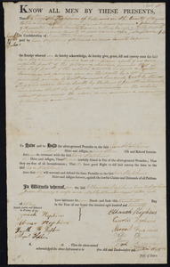 Deed of property in Brewster