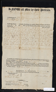 Deed of property in Brewster sold to Israel Linnell and Josiah Linnell of Brewster by Thomas Mayo of Brewster