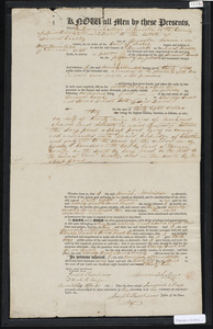Deed of property in Brewster sold to Eldridge Small and James Small of Brewster by Jeremiah Mayo of Brewster