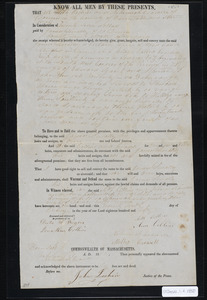 Deed of property in Dennis sold to James Smalley of Dennis by Seth Collins and Nehemiah Crowell of Dennis