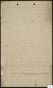 Deed of property in Chatham sold to Isaac Howes and John Harding of Chatham by Henry Atkins of Chatham
