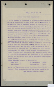 Deed of property in Chatham sold to Ruben C. Taylor of Chatham by William Eldredge of South Hampton, New York