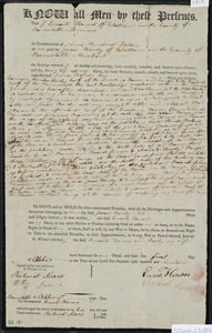 Deed of property in Chatham sold to Isaac Hardy of Chatham by Enoch Howes of Chatham