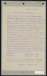 Deed of property in Chatham sold to Samuel Taylor of Chatham by Reuben C. Taylor and Sally Taylor of Chatham