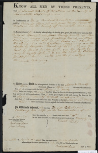 Deed of property in Chatham sold to Richard Sears Jr. and Isaac Hardy of Chatham by David Clark and Bethany Clark of Chatham