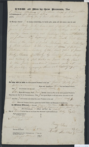 Deed of property in Chatham sold to Josiah Hardy of Chatham by Henry Mallows of Chatham