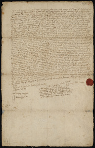 Deed of property in Eastham sold to Jonathan Sparrow Jr. of Eastham by John Mayo of Eastham