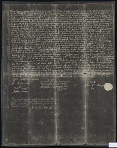 Deed of property in Eastham sold to Thomas Mayo of Eastham by John Banges of Eastham