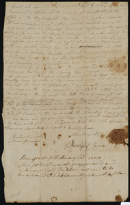Deed of property in Eastham sold to Timothy Doane of Eastham by John Knowles Jr. and Thankful Knowles of Eastham