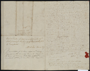Deed of property in Eastham sold to Isaac Freeman of Eastham by Josiah Rider and Huldah Rider of Chatham