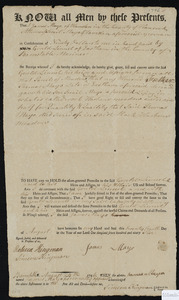 Deed of property in Eastham sold to Gould Linnel of Eastham by James Mayo of Eastham