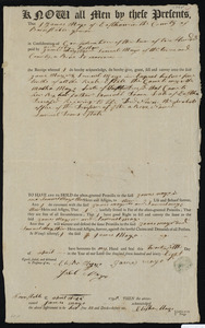 Deed of property in Eastham sold to James Mayo Jr. and Samuel Mayo of Eastham by James Mayo of Eastham