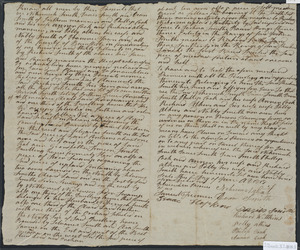 Deed of property in Eastham/Orleans sold to Richard Smith of Eastham (?) by Nehemiah Smith, Davis Smith, Dean Smith, Phillip Cook, Annan Cook, Richard Atkins, Polly Atkins, and Nabby Smith of Eastham; Provincetown