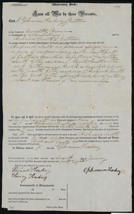 Deed of property in Eastham sold to Richard Smith of Eastham by Ephraim Harding of Eastham