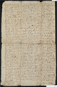 Deed of property in Harwich sold to John Rogers of Eastham by Thomas Freeman of Harwich