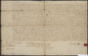 Deed of property in Harwich sold to Seth John Taylor of Harwich by John Sipson of Harwich