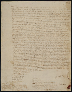 Deed of property in Harwich sold to Daniel Cole Jr. and Thomas Rich of Harwich by Daniel Cole Sr. of Harwich