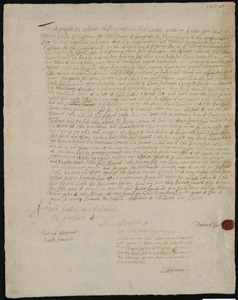 Deed of property in Harwich sold to Joseph Cole of Harwich by Daniel Cole of Harwich