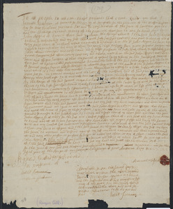 Deed of property in Harwich sold to John Rogers by Samuel Nickerson of Harwich