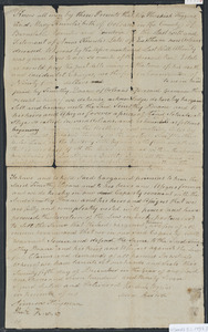 Deed of property in Orleans sold to Timothy Doane of Orleans by Hezekiah Higgins and Mary Knowles of Orleans