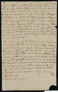 Deed of property in Orleans sold to Timothy Doane of Orleans by Henry Knowles of Eastham