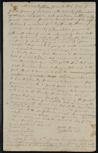 Deed of property in Orleans sold to Timothy Doane of Orleans by Josiah Sparrow and Ephriam Cole of Orleans