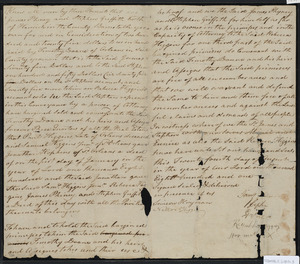 Deed of property in Orleans sold to Timothy Doane by James Phiney and Stephen Griffith