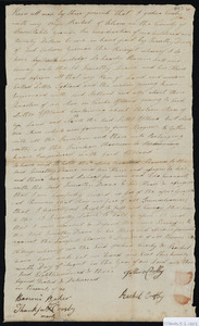 Deed of property in Orleans sold to Timothy Doane of Orleans by Joshua Crosby and Rachel Crosby of Orleans