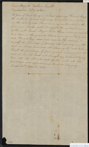 Deed of property in Orleans sold to Zacheus Small of Orleans by Sears Mayo of Orleans