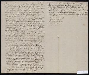 Deed of property in Orleans sold to Timothy Doane of Orleans by Abiel Crosby of Orleans