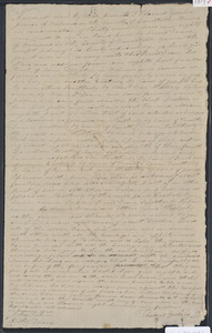 Deed of property in Orleans sold to Lewis Doane of Orleans by Thomas Gould Jr. of Orleans