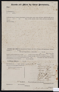 Deed of property in Orleans sold to Ruth Mayo, Susan Mayo, Freeman Mayo, Ruth Knowles, Henry Knowles, Asaph Mayo, Robert Mayo, Alexander Mayo, and Samuel Mayo of Orleans by Abner Mayo, Ruth Mayo, Susan Mayo, Freeman Mayo, Ruth Knowles, Henry Knowles, Asaph Mayo, Robert Mayo, Alexander Mayo, and Samuel Mayo of Orleans