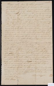 Deed of property in Orleans sold to Nathan Higgins and Samuel Higgins of Orleans by Thomas Higgins of Orleans