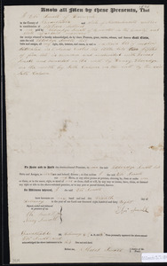 Deed of property in Orleans sold to Eldredge Small of Brewster by Eli Small of Harwich