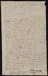 Deed of property in Wellfleet sold to Thomas Newcomb of Wellfleet by Simon Newcomb of Wellfleet