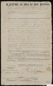 Deed of property in Wellfleet sold to Thomas Y. Newcomb of Wellfleet by John Young of Wellfleet