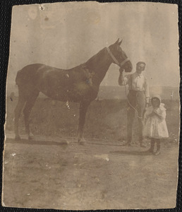 Horse, Man, Child