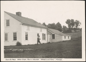 West Side Frey House, Loehr Farm in Background